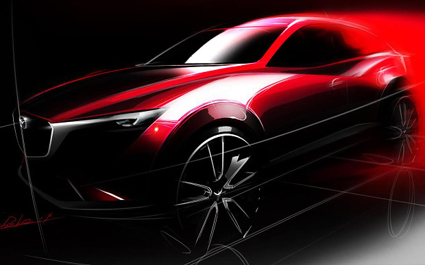 First official image of New Mazda CX-3