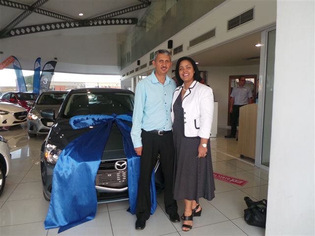 CMH Mazda Menlyn Deliveries Mr Kersten Grote