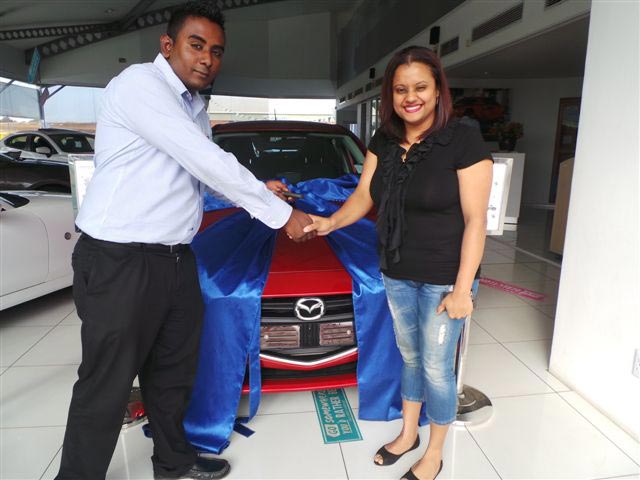 CMH Mazda Menlyn Deliveries Mr Christodoulos