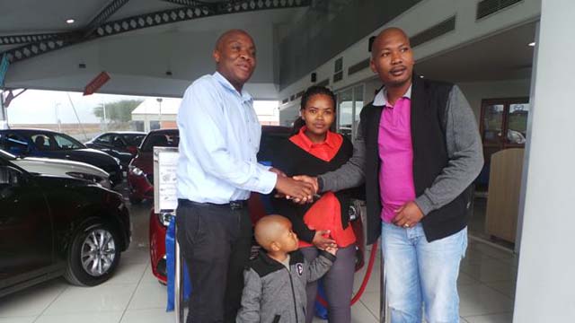 CMH Mazda Umhlanga Deliveries Mr Z Mgoqi