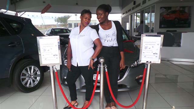 CMH Mazda Umhlanga Deliveries Miss Sophy Mbokodo