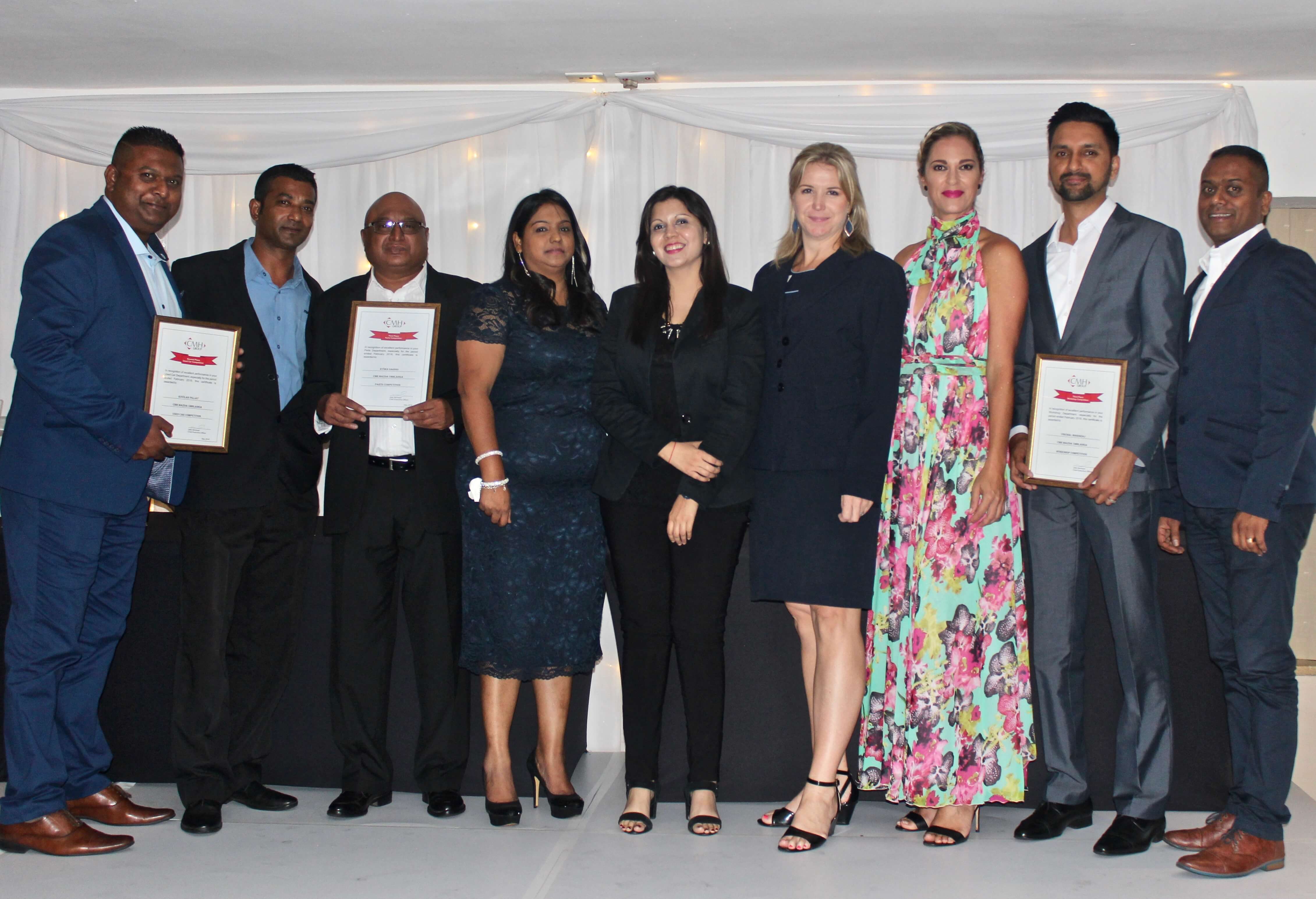 cmh mazda umhlanga wins big cmh group awards evening cmh mazda cmh mazda umhlanga wins big cmh group awards evening cmh mazda