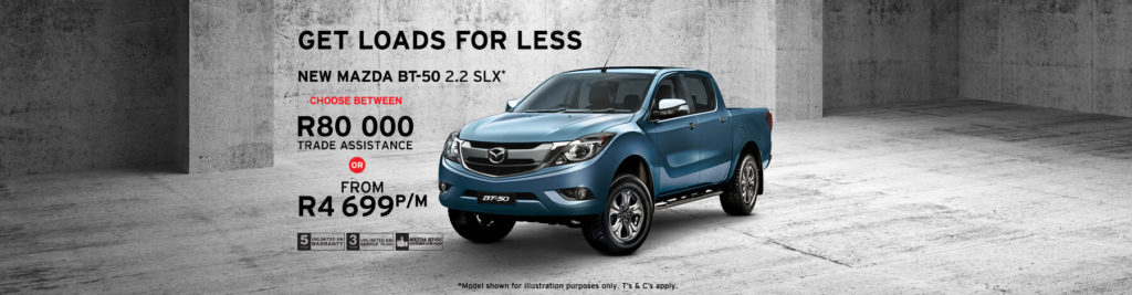 CMH Mazda Menlyn- Mazda BT 50 special