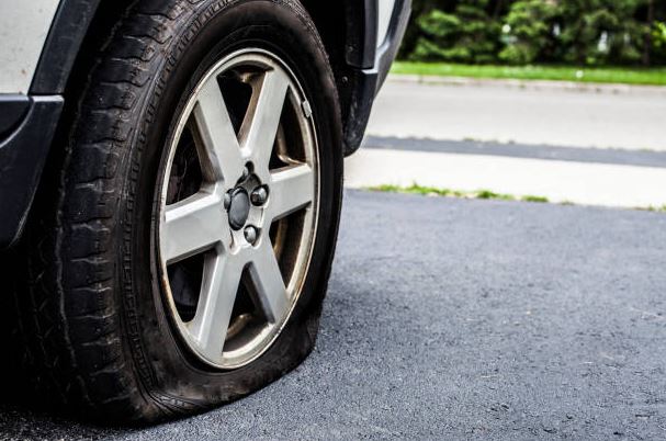 CMH Mazda Menlyn- Flat car tyre
