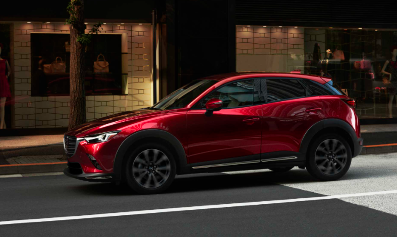Side view of the limited H-Generation CX-3