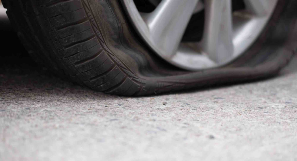 flat tyres