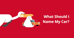What should you name your car?
