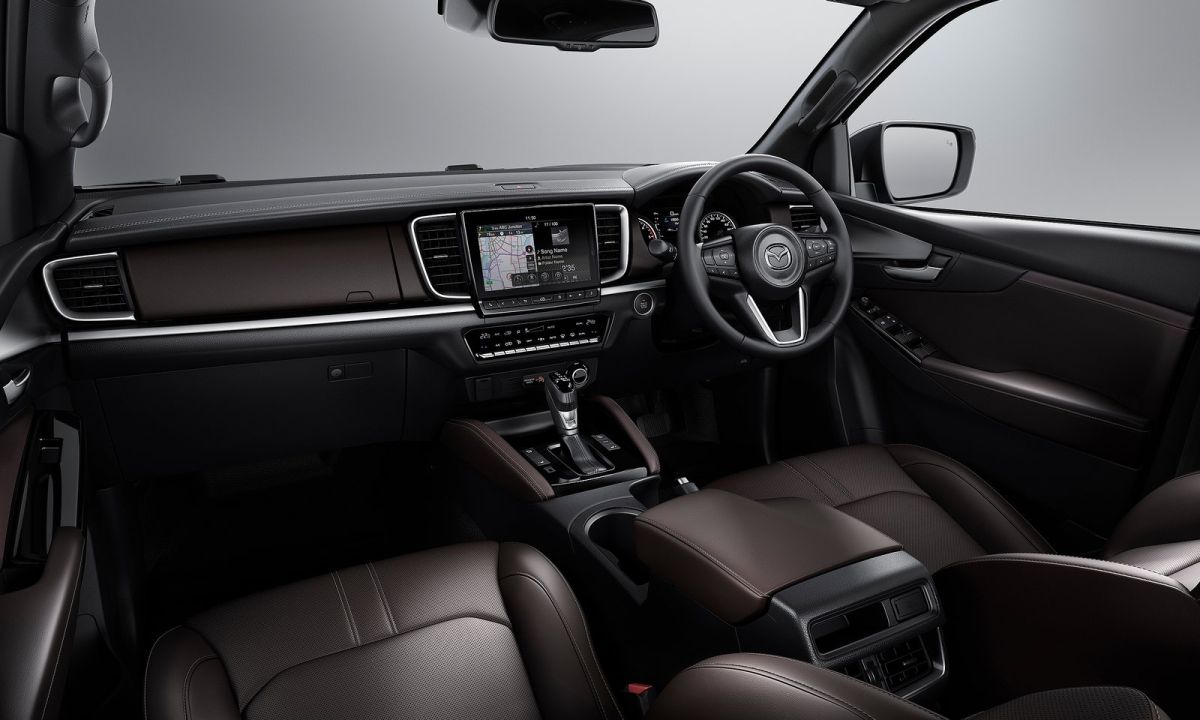 Mazda BT50 front interior