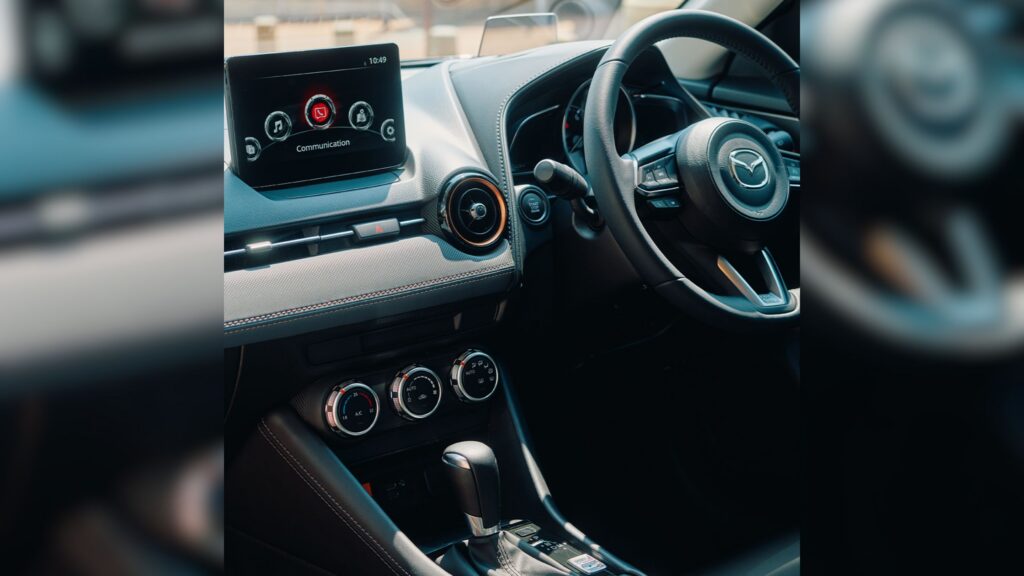 CMH Mazda Umhlanga CX-3_ Carbon_ Interior_Driver Cabin2