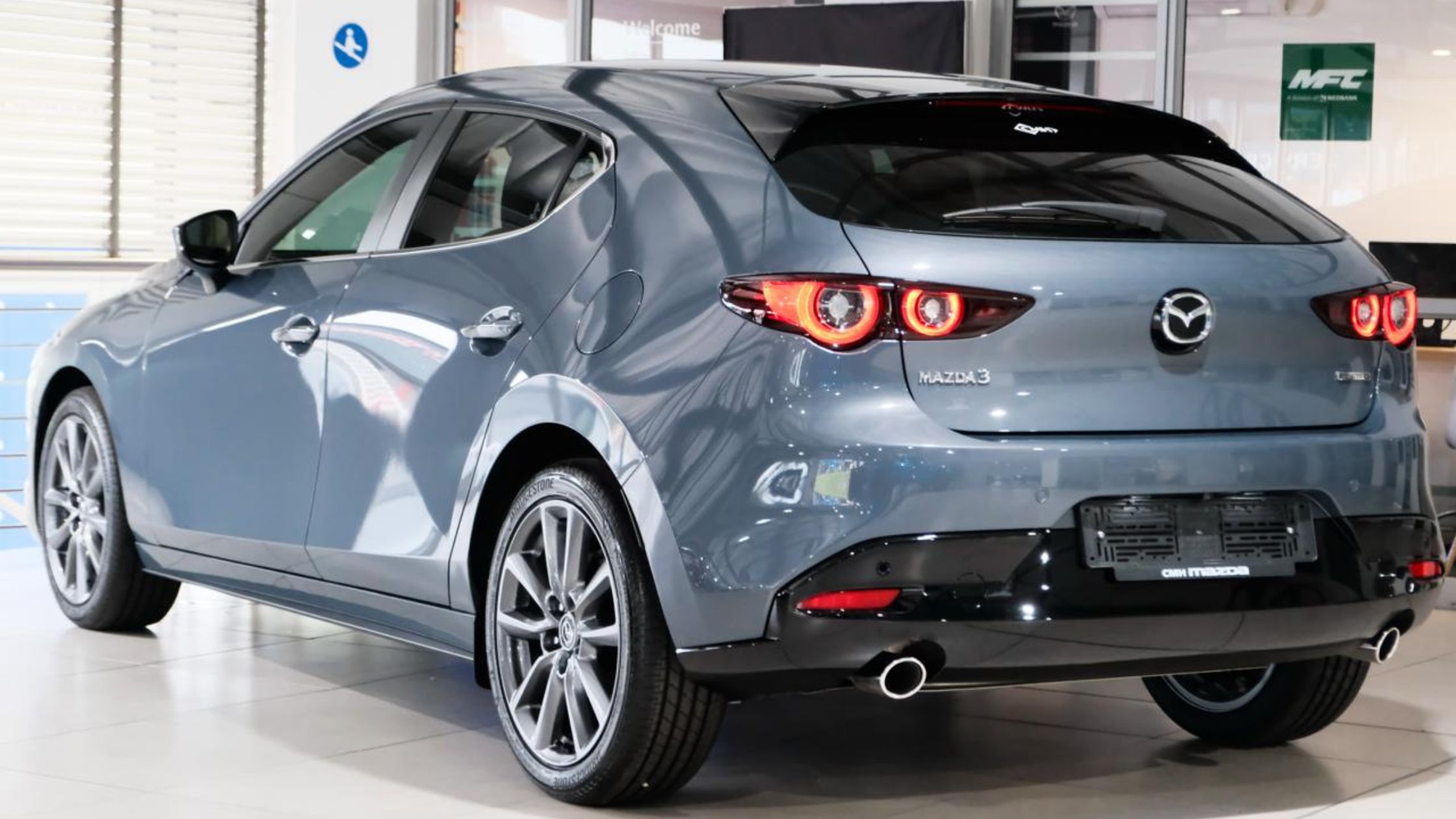 Mazda 3 Astina Back side view
